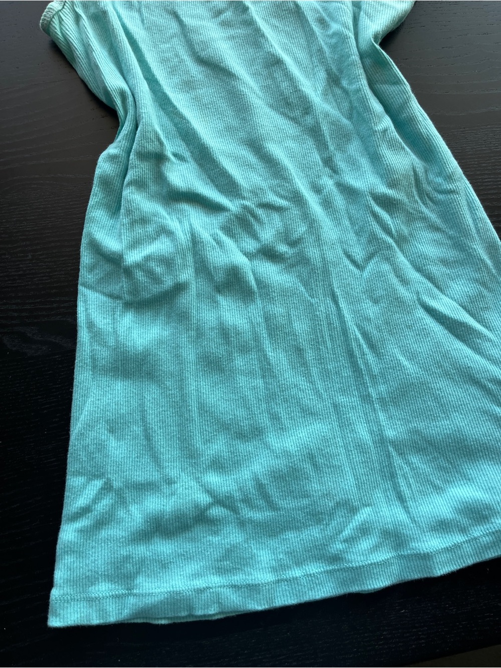 Mossimo Supply Co. Aqua Ribbed Tank Top - Picture 9 of 15